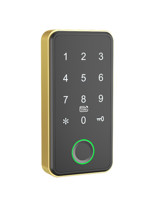 4 AA Batteries Bluetooth 5.0 Smart Fingerprint Cabinet Lock 50 Fingerprint Capacity