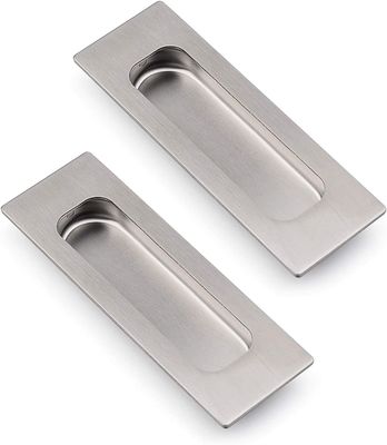 Invisible Rectangular SS304 Bypass Door Finger Pulls