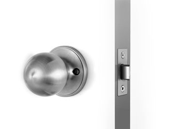 Key Lock Cylinder Double Sided Door Knob Entrance C series 70mm Backset