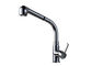 Basin Single Hole Sink Faucets Chrome Plated Finishing ABS Aerator