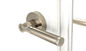 Zinc Alloy Satin Nickel Tubular Door Locks High Security 3 Brass Keys