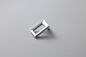 Chrome Electroplated Furniture Handles And Knobs , Square Dresser Drawer Handles