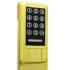 Modern Hotel / House Security Electronics Door Lock Digital Card Password Open