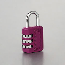 Colorful Resettable Combination Padlock 3 Digit Password Suicase Padlock