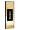 PVD Gold RFID Card Cabinet Locker Lock SUS304 For Sauna Bathroom / SPA Room