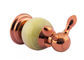 Decorative Brass Double Robe Hooks Bathroom Decorations Rose Gold Color