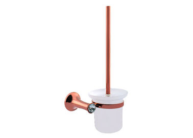 Zinc Alloy and Crystal Bathroom Accessory Toilet Brush &amp; Holder Modern Design