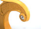 OEM and ODM Bathroom Sets Decorative Robe Hooks Plate Gold Painted Finishing