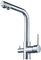 Zinc Alloy Double Handle Water Saving Faucet , Water Tap Faucet Lead Free