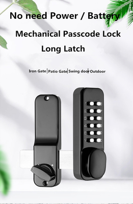 Mechanical Keypad Digital Code Lock Easy To Use For Entry Doors
