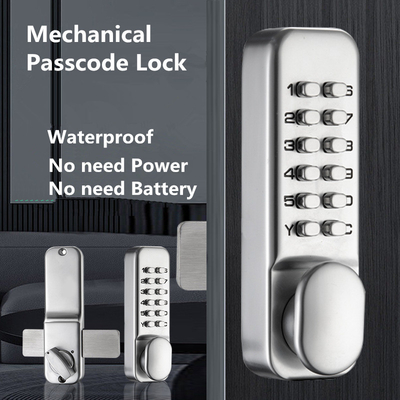 Mechanical Keyless Access Control Locks High Security For Entry Door