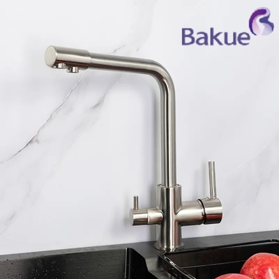 Filtered Water Kitchen Faucet With Stream / Spray / Pause