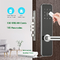 Touchscreen Digital Combination Lock With Handle For Entry Door Front Door