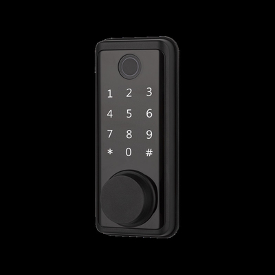 Coated Zinc Alloy Smart Deadbolt Door Lock For Max Security  WiFi APP