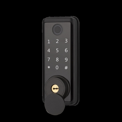 Coated Zinc Alloy Smart Deadbolt Door Lock For Max Security  WiFi APP