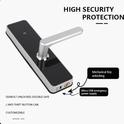 Smart Home Front Door Lock with Bluetooth WiFi RFID and Keyless Entry
