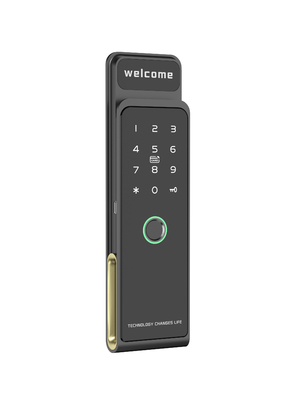 Fingerprint Smart Cabinet Lock With Screws Installed And Multiple Unlock Modes