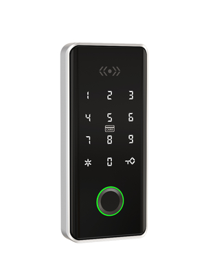 Fingerprint Password Smart Cabinet Lock With Zinc Alloy Screws