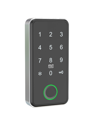 4 AA Batteries Bluetooth 5.0 Smart Fingerprint Cabinet Lock 50 Fingerprint Capacity