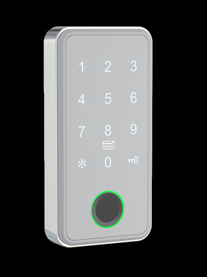 4 AA Batteries Bluetooth 5.0 Smart Fingerprint Cabinet Lock 50 Fingerprint Capacity