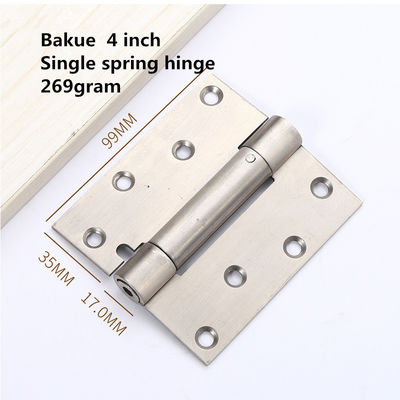 4&quot; 5&quot; 6&quot; 6.5&quot; Natural Soft Close Door Spring Hinge Stainless Steel Self Closing Hinge