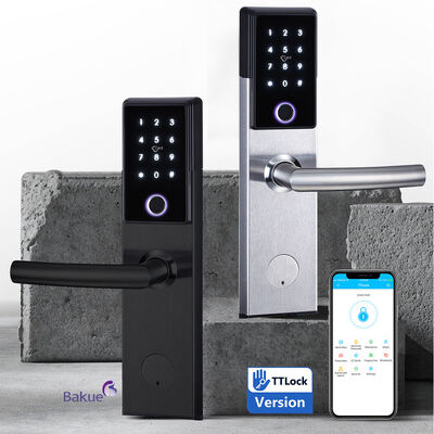 Bluetooth Fireproof 120min Smart Door Lock Electronic Door Lock Durable Access Control System