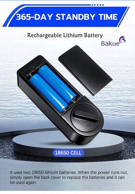 Rechargeable Lithium Batteries Bluetooth Door Lock Core  Keyless Entry System Mobile App Control
