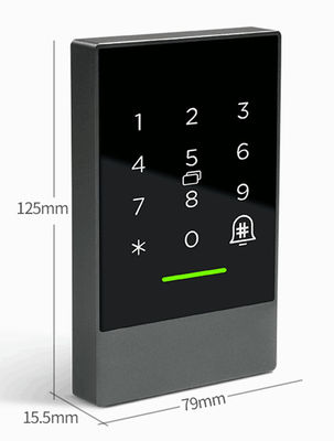 Waterproof WiFi Digital Bluetooth Access Remote Control Glass Door Lock