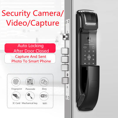 Fingerprint Push Pull Smart Door Lock