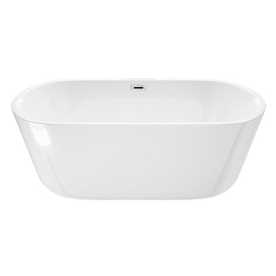 ASTM Non Slip Classic Oval Shape Acrylic Freestanding Bathtub