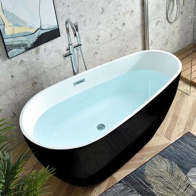 Egg Oval Shaped Acrylic Freestanding Bathtub cUPC Certified