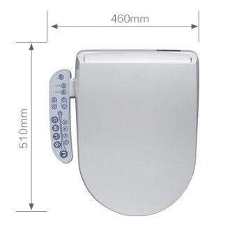 Side Arm Control Smart Toilet Seat With Stainless Steel Nozzle