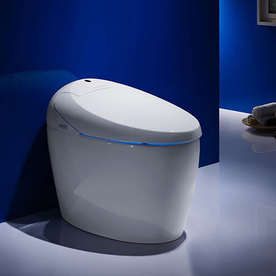 One Piece Intelligent Bathroom Sanitary Ware With Foot Touch Sensor Flushing