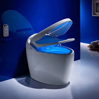 One Piece Intelligent Bathroom Sanitary Ware With Foot Touch Sensor Flushing