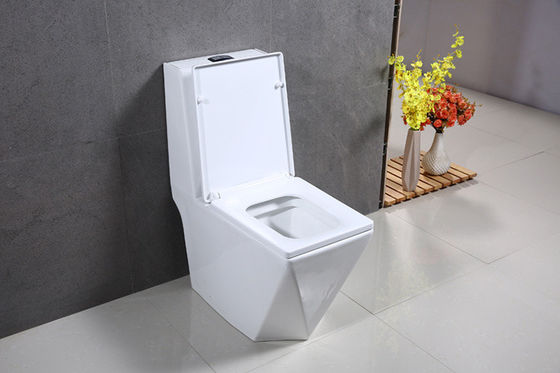 Bathroom Square Diamond Design  One Piece Toilet