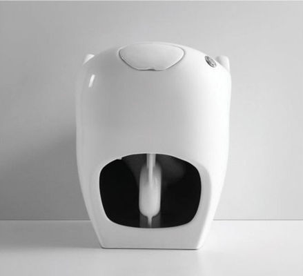 Modern White Matte Black Siphon Flushing Type Bathroom Sanitary Ware