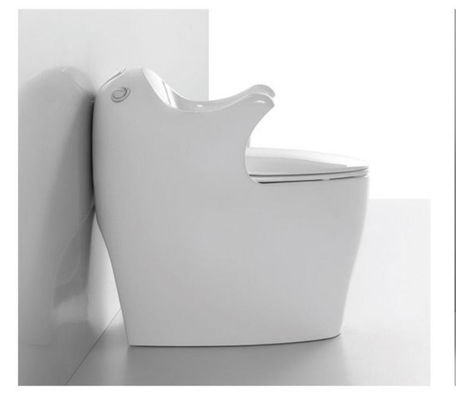Modern White Matte Black Siphon Flushing Type Bathroom Sanitary Ware