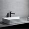 Deck Mounted Above Counter Ceramic Bathroom Sink Basin