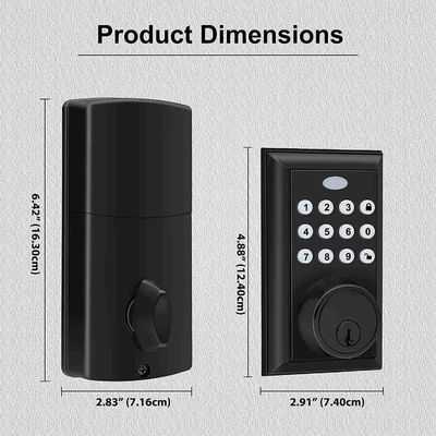 Keyless Entry Door Lock With Deadbolt