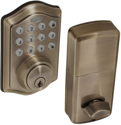 OEM Zinc Alloy Keyless Electronic Keypad Deadbolt Lock  Multicolor