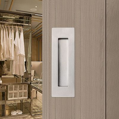 Electroplated SS304 Recessed Barn Door pull handle