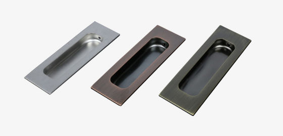 Invisible Rectangular SS304 Bypass Door Finger Pulls