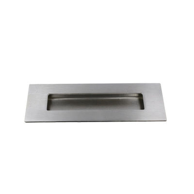 Satin Nickle Brashed SS304 Closet Door Finger Pull