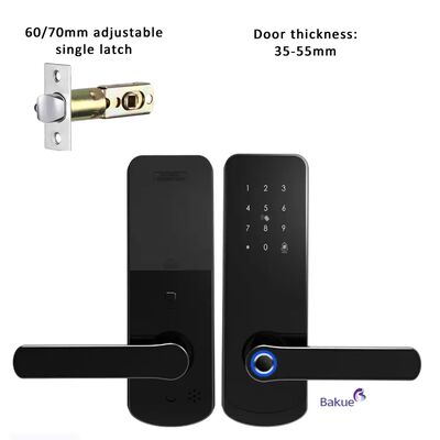 Smart Digital Door Lock with 60min Fireproof WiFi eKey APP Remote Control and 4pcs AA Alkaline Battery
