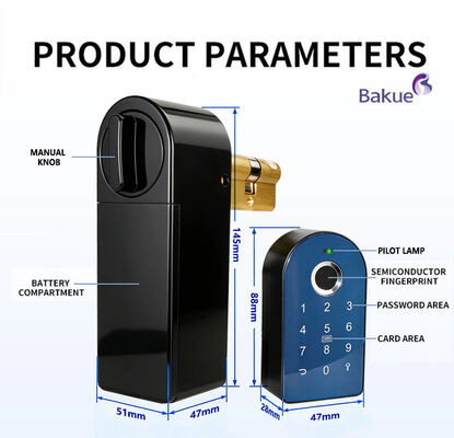 Smart Digital Door Lock Core BKA01 Security Device for Business and Home Applications